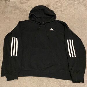 Adidas Women’s Black Hoodie, Medium